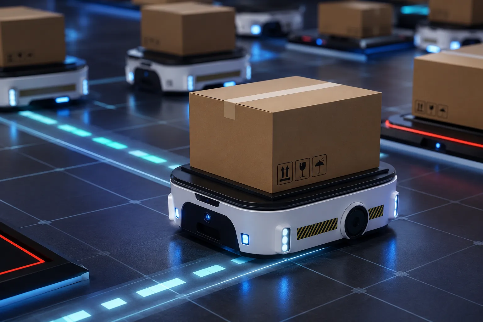 AGV và AMR khác nhau như thế nào?